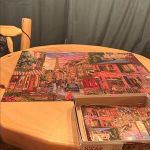 White mountain puzzles - Paris sunset 1000 pieces